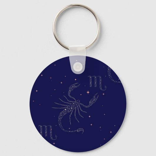 Porte-clés scorpio étoiles (Recto)
