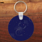 Porte-clés scorpio étoiles (Recto)