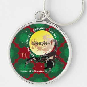 Porte-clés Scorpio October 24 à novembre 22 Keychain