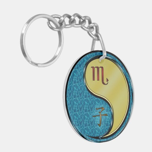 Porte-clés Scorpio & Rat Métal (Devant gauche)