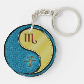 Porte-clés Scorpio & Rat Métal (Dos)