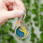 Porte-clés Scorpio & Rooster Metal (main)