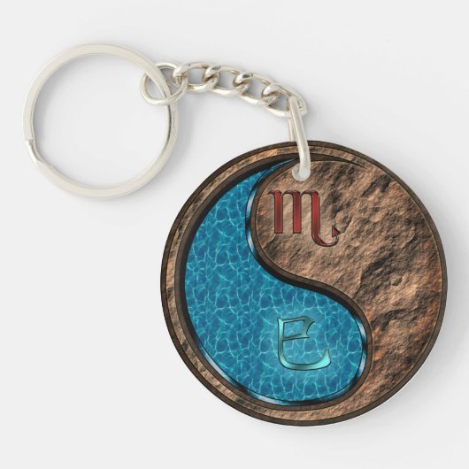 Porte-clés Scorpio & Serpent de Terre (Devant)