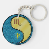 Porte-clés Scorpio & Singe Métal (Dos)