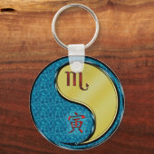 Porte-clés Scorpio & Tiger Métal (Recto)