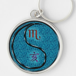 Porte-clés Scorpio & Water Boar