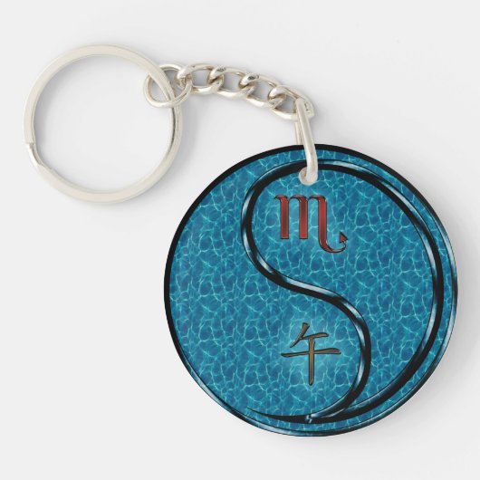 Porte-clés Scorpio & Water Horse (Devant)