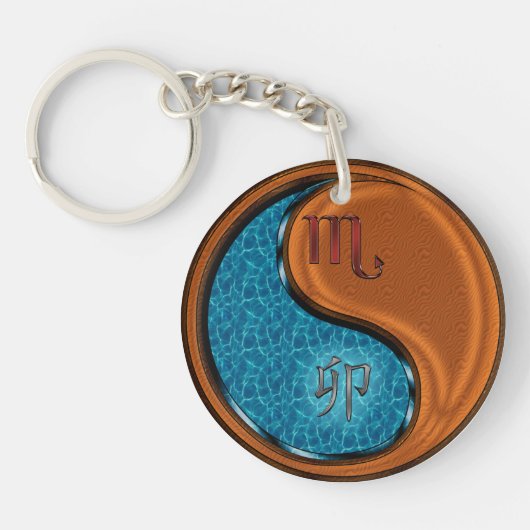 Porte-clés Scorpio & Wood Rabbit (Devant)
