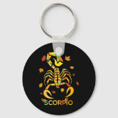 Porte-clés Scorpio Zodiac Fall Scorpion Anniversaire (Recto)
