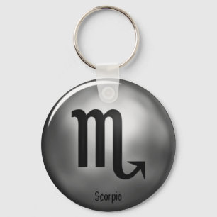 Porte-clés Scorpio Zodiac Porte - clé couleur argent