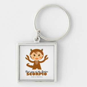 Porte-clés Scorpio Zodiac pour enfants