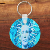 Porte-clés Scorpion bleu (Recto)