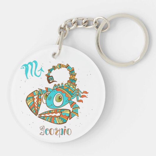 Porte-clés Scorpion doux (Dos)