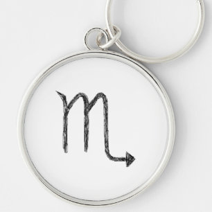 Porte-clés Scorpion. Signe d'astrologie de zodiaque