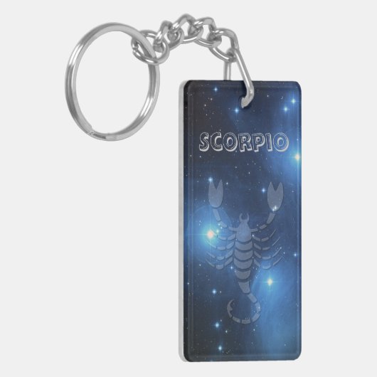 Porte-clés Scorpion transparent (Devant gauche)