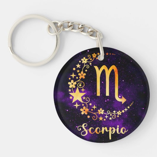 Porte-clés Scorpio's Celestial Sting - Le Zodiac (Devant)