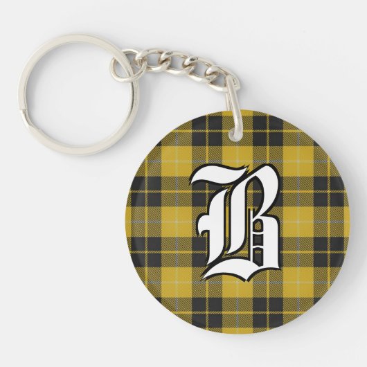 Porte-clés Scots Clan Barclay Tartan Plaid (Devant)