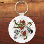 Porte-clés Scott Tartan Lion (Recto)