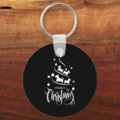 Porte-clés Scottierrier Dog Owners Christmas Tree Dog Lovers (Recto)