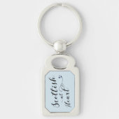 Porte-clés Scottish At Heart Keyring, Écosse (Devant)
