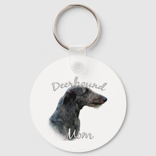 Porte-clés Scottish Deerhound Maman 2 (Recto)