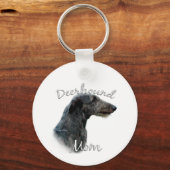 Porte-clés Scottish Deerhound Maman 2 (Verso)