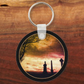 Porte-clés Scottish Magic Skies & Celtic Highlands / Scotland (Verso)