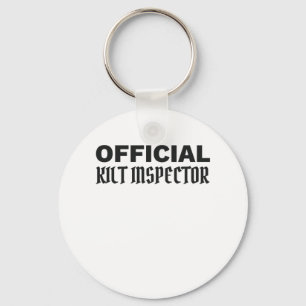 Porte-clés Scottish Pride Officielle Kilt Inspecteur Scottish