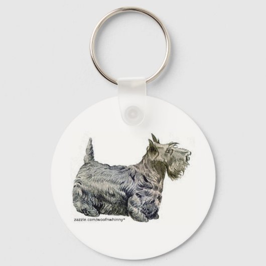 Porte-clés Scottish Terrier (Recto)