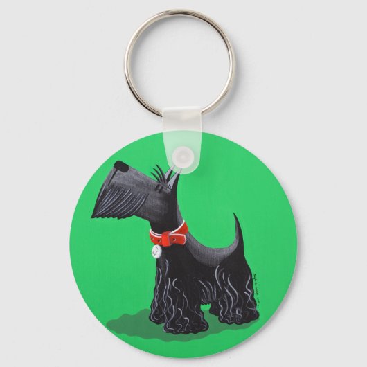 Porte-clés Scottish Terrier (Recto)