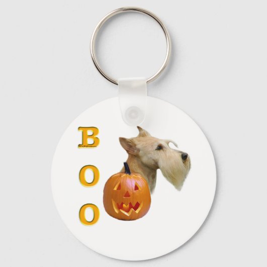 Porte-clés Scottish Terrier (blé) Boo (Recto)