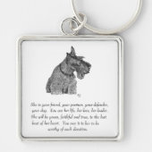 Porte-clés Scottish Terrier Keepsakes - Femme (Devant)