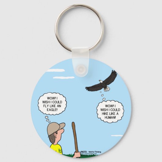 Porte-clés Scout and Eagle Thoughts (Recto)