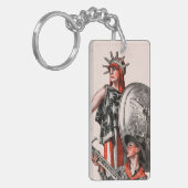 Porte-clés Scout et liberté de garçon (Devant gauche)