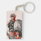 Porte-clés Scout et liberté de garçon (Dos)