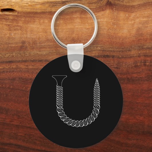 Porte-clés Screw Shaped U - Funny Tool Insul  (Recto)