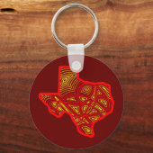 Porte-clés Scribble Texas (Recto)