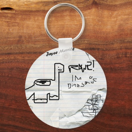 Porte-clés Scribbles (Recto)