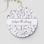 Porte-clés Script Abstrait des traits de stylo