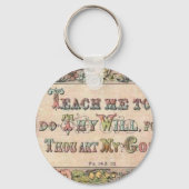 Porte-clés script frais (Recto)