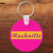 Porte-clés Script Nashville (Recto)