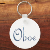 Porte-clés Script Oboe (Recto)