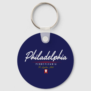 Porte-clés Script Philadelphie