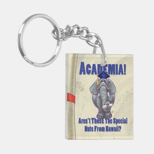 Porte-clés Scroll universitaire (Devant gauche)