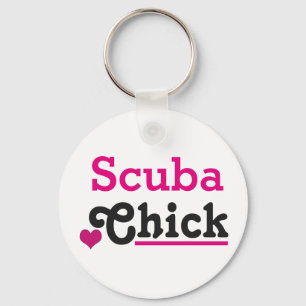 Porte-clés Scuba Chick