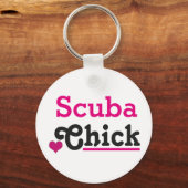 Porte-clés Scuba Chick (Recto)
