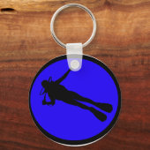 PORTE-CLÉS SCUBA LE PACIFIQUE (Recto)