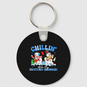 Porte-clés Se détendre avec ma dame de cantine Snowmies Chri