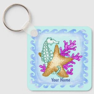 Porte-clés Sea Friends Seahorse