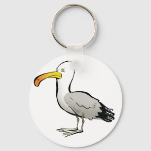 Porte-clés Seagull au naturel